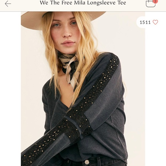 free people mila tee